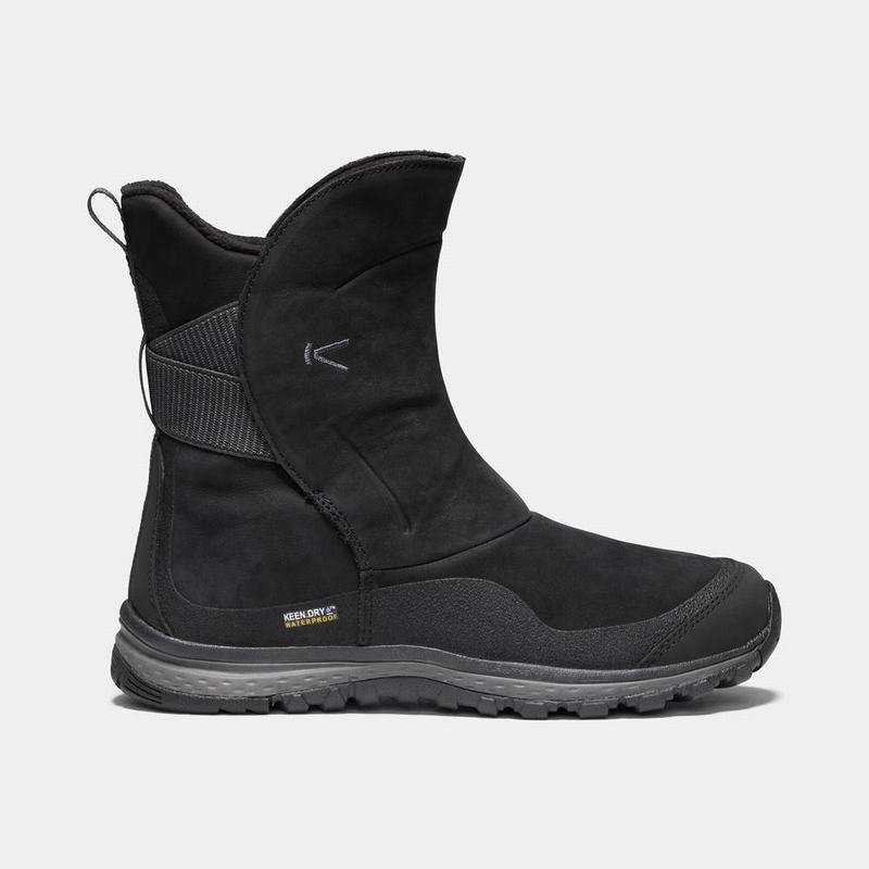 Keen ブーツ | キーンウィンターテラレザー防水 ウィンター ブーツ レディース 黒 | 684173-IJW